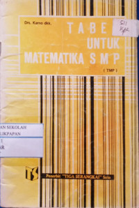 Image of Tabel Untuk Matematika SMP