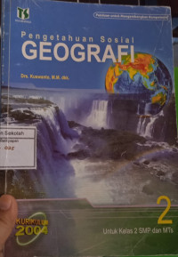 Image of Pengetahuan Sosial Geografi Kelas 2 SMP dan MTs