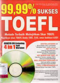 Image of 99.99% Sukses TOEFL