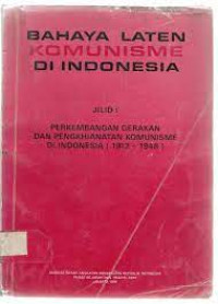 Image of Bahaya Laten Komunisme Di Indonesia Jilid 1