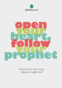 Image of Open Your Heart Follow Your Prophet