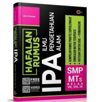 Image of Hapalan Rumus IPA SMP/MTs VII, VIII, IX
