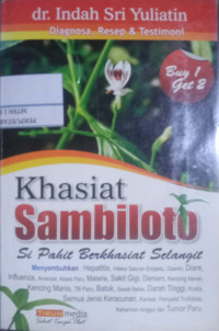 Image of Khasiat Sambiloto // Si Pahit Berkhasiat Selangit // Khasiat Sirsak // Mukjizat Di Balik Nangka Belanda